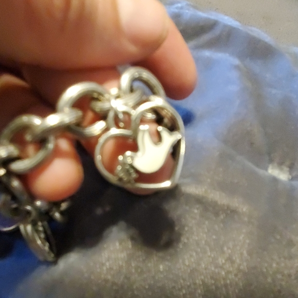 Brighton Peace&Love charm bracelet 🕊💙 - Picture 4 of 5